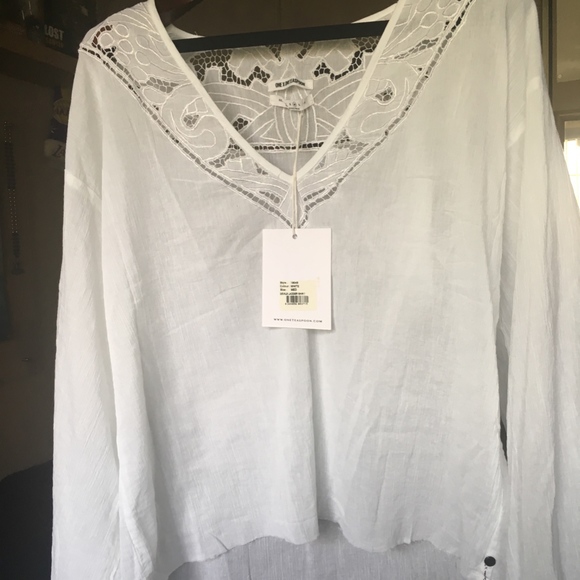 One Teaspoon + Devils Ladder Hand Cut Shirt - Picture 4 of 5